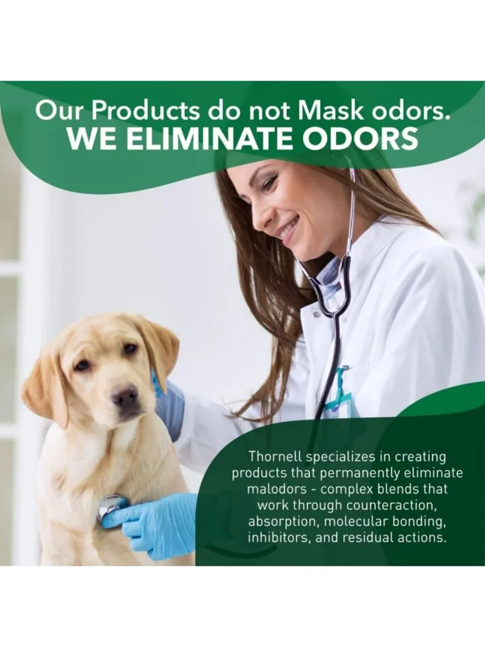 Pet Odor Eliminator Concentrate - Strong Odor Control for Cages, Floors & Home